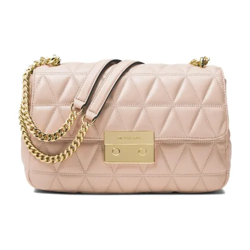 MICHAEL KORS MICHAEL KORS Handbag Collection Sloan Овчина Сумка на плечо Большая Женская Нежно-розовая