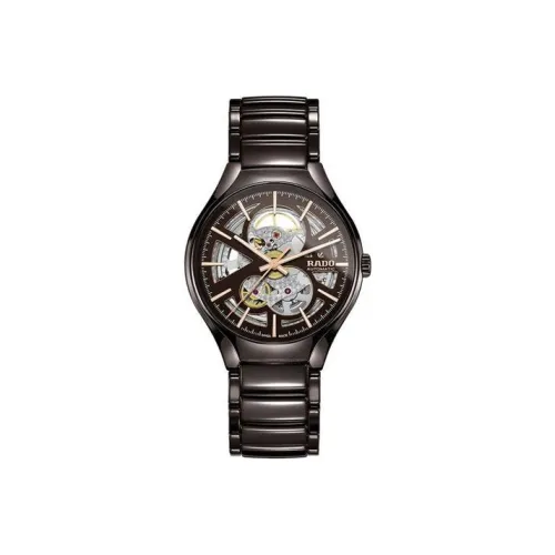 RADO Realme Collection Автоматический Механический Механизм Мужские Часы Часы 40 мм Черный Циферблат