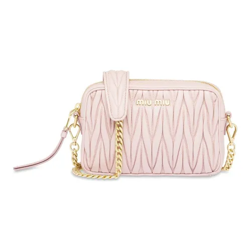 MIU MIU Кожа Одно плечо Клатч Женский Розовый