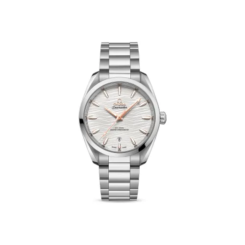 OMEGA Автоматический Механический Movement Женские AQUA TERRA 150 метров Часы 38 мм Белый