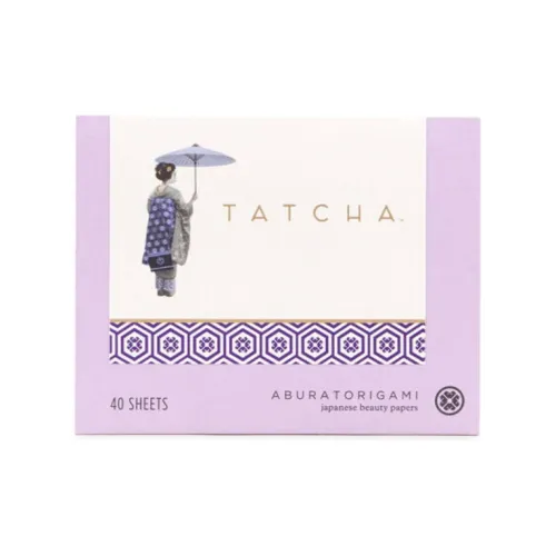 TATCHA Масло для лица с бумагой для абсорбирования жира, унисекс