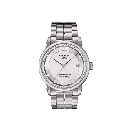 TISSOT Автоматический Механический Механизм Мужские Часы 41 мм Белый