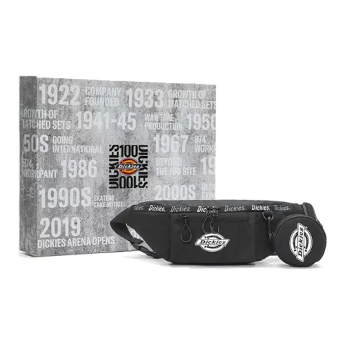 Dickies 100-летие Полиэстер Комбо Сумка Слинг-Сумка Сумка на Пояс Регулярная Унисекс Черная