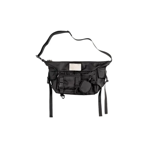 KILLWINNER Полиэстер Курьерская сумка Сумка через плечо Стандартная Унисекс Черная