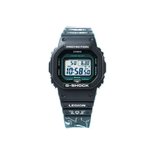 CASIO Солнечный кварцевый механизм мужские цифровые часы коллекция Digital Collection размер 48,9 мм*42,8 мм*13,4 мм черный