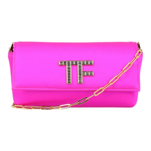TF Sheepskin Сумка через плечо Женская Розовая Красная