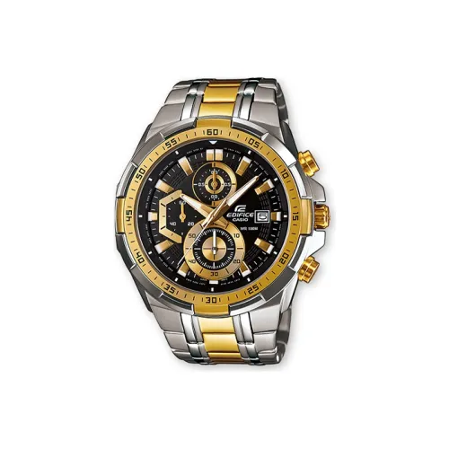 CASIO EDIFICE Кварцевый механизм нержавеющая сталь ремешок мужские часы серебристый циферблат