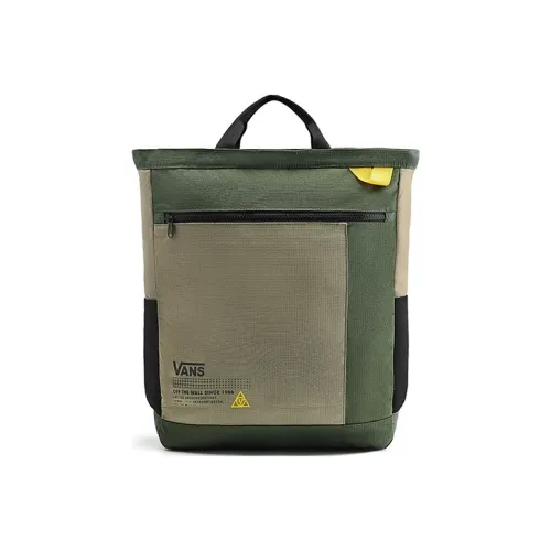 Vans Полиэстер Рюкзак Сумка Стандартная Унисекс Зеленый