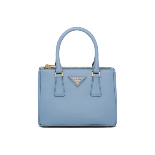 PRADA Luggage Collection Мини Женские Межзвездный Синий