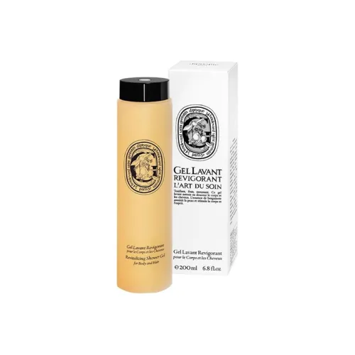 Diptyque Bergamot Аромат Family Revitalizing 2-в-1 Очищающий Гель для Умывания и Шампунь Контроль Пышности Волос Облегчение Зуда 200 мл