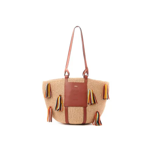 Chloe Chloé сумки Коровья кожа Тоут Сумка Корзинка-сумка Большая Женская