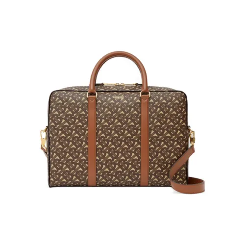 Burberry Телячья кожа Сумка через плечо Сумка Доска для ноутбука Мужская Коричневая