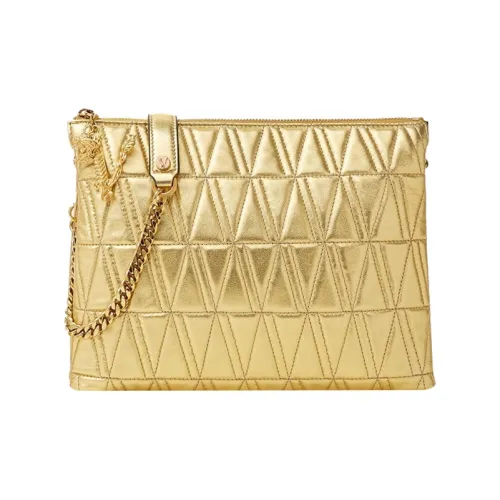 VERSACE Virtus Sheepskin Сумка через плечо Женская Золотая