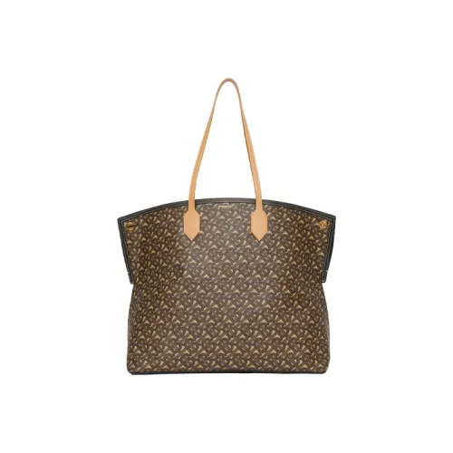 Burberry Сумка из коровьей кожи сумка для покупок сумка большого размера унисекс цвет коричневый