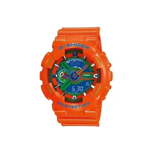 CASIO Кварцевый механизм Мужские часы Liquid Crystal/Analog Dual Display Series 55мм*51,2мм*16,9мм Синий