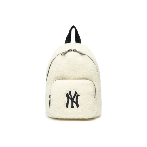 MLB Polar Fleece Backpack Mini Unisex White