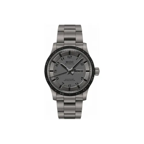 MIDO Автоматический Механический Механизм Мужские Часы Helm 42 мм Серый