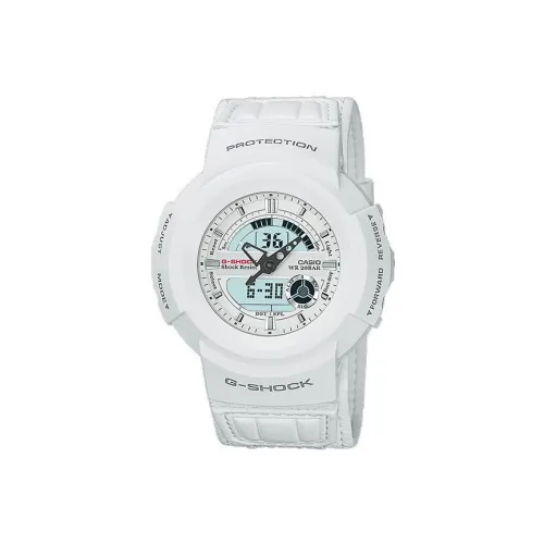 CASIO YOUTH Collection Круглые Аналоговые Кварцевые Механические Кожаный Ремешок Часы Унисекс Белый Циферблат