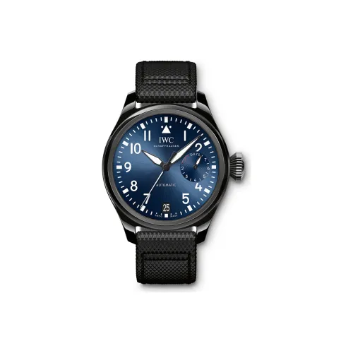 IWC Автоматический Механический Часы Мужской Pilot Collection 46 мм Синий