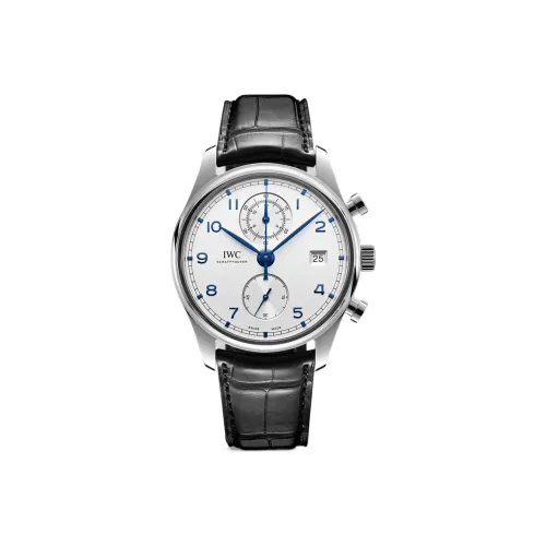 IWC Автоматический Механический Механизм Мужские Часы Portugal Series 42 мм Серебряные