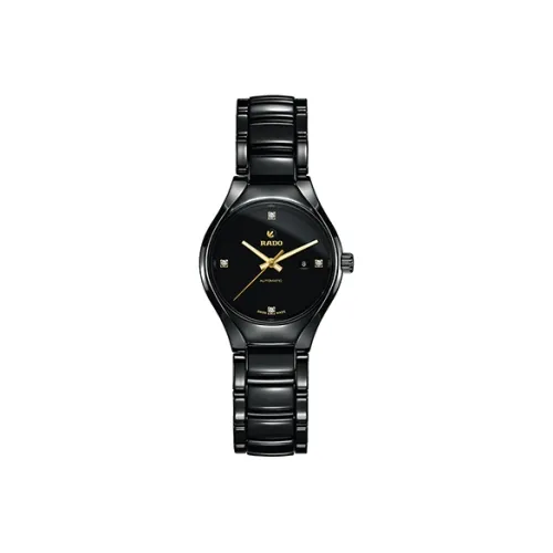 RADO Realme Collection Автоматический Механический Механизм Женские Часы 30 мм Черный Циферблат