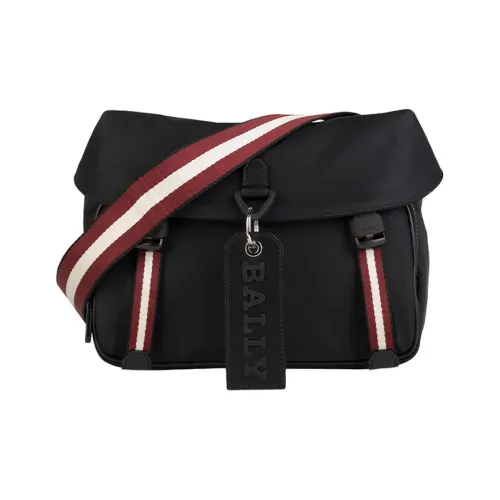 BALLY Нейлоновая сумка Camera сумка через плечо плечевая сумка средний размер мужская черная