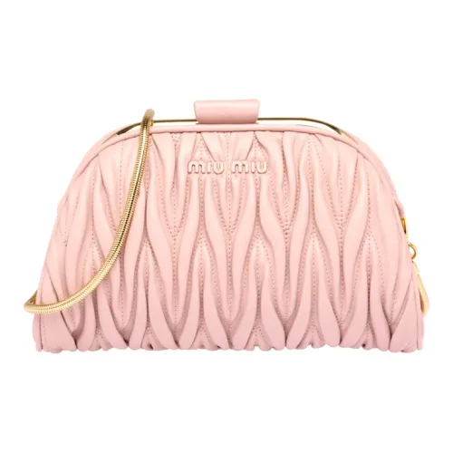 MIU MIU Matelassé Мягкая овечья кожа сумка через плечо женская яичный белый каменный цвет