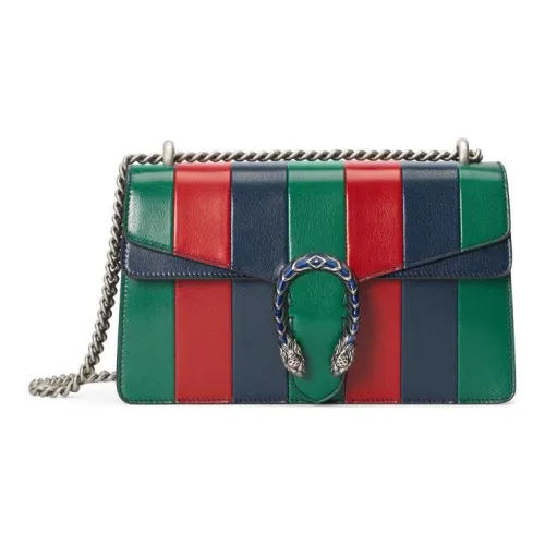 GUCCI Dionysus Многоцветная Кожа Цепочка Сумка через плечо Женская