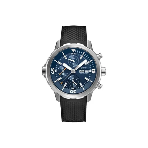 IWC Автоматический Механический Movement Унисекс Ocean Time Series Часы 44мм*44мм*17мм Синий