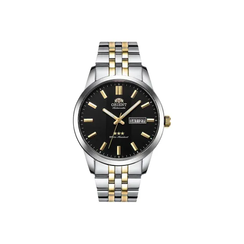 Orient Classic Collection Механический механизм нержавеющая сталь ремешок часы 42 мм мужские часы черный циферблат SAB0B008BB