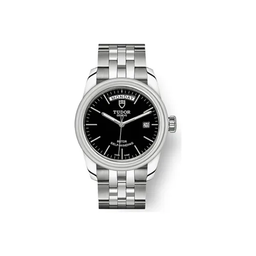 TUDOR Jun Jue Series Автоматический Механический Механизм Мужские Часы Часы 39 мм Черный Циферблат Стальной Корпус Часов