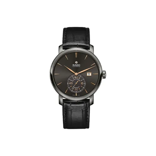 RADO Автоматический Механический Часы Мужские DiaMaster Collection 43mm*12,3mm Черные