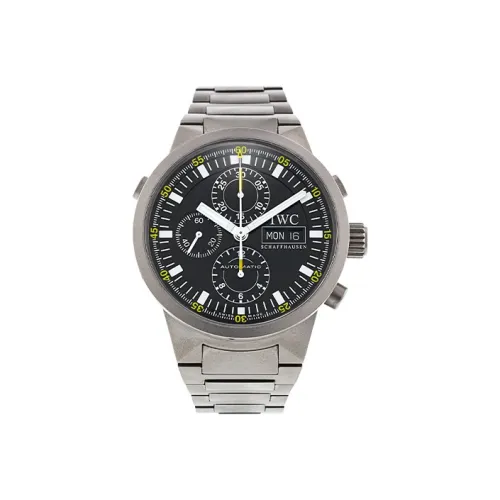 IWC Автоматический Механический Часы Мужские GST CHRONOGRAPH RTTRAPANTE Series 43 мм Черные