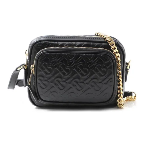 Burberry Телячья кожа Сумка через плечо Женская Черная