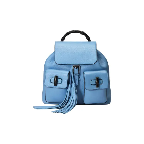 GUCCI Кожа Сумка Рюкзак Женские Синий