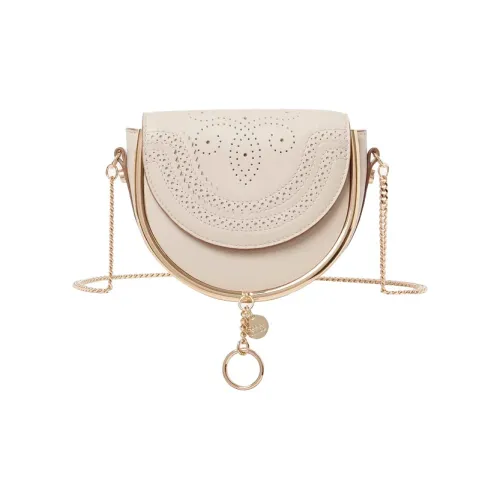 See By Chloe Сумка через плечо из коровьей кожи женская светлый умбра