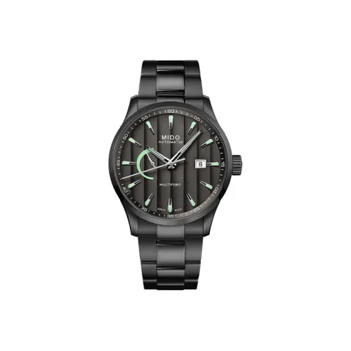 Mido Helm Коллекция Автоматический Механический Механизм Мужские Часы Часы 42 мм Серый Циферблат Ремешок из Нержавеющей Стали