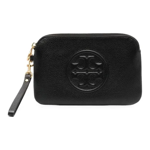 Tory Burch Perry Полиуретан Клатч Женский Черный