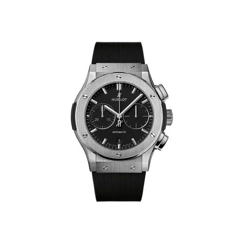 HUBLOT Автоматический Механический Механизм Мужские Классические Фьюжн Часы 45 мм Черные
