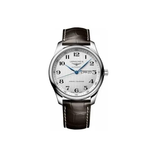Longines Master Collection Автоматический Механический Механизм Мужские Часы 42 мм Белый Циферблат