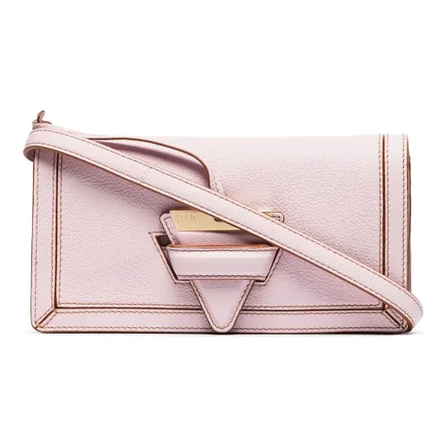 LOEWE Barcelona Телячья кожа с рельефом Сумка через плечо Ручная сумка Сумка через плечо Мини Женская Вишневый цветок Розовый