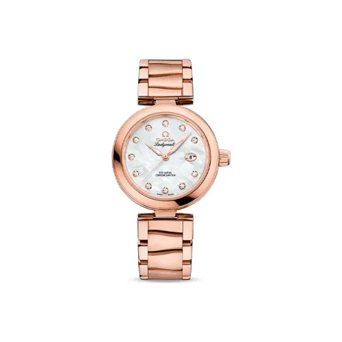 OMEGA Автоматический Механический Movement Женские Часы 34 мм Белый