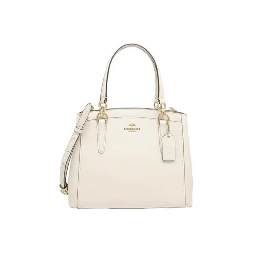COACH Minetta Кожа Horseshoe Сумка Сумка через плечо Сумка Женская Белая