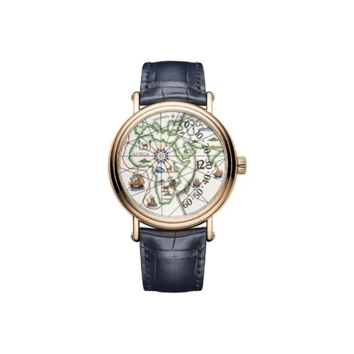 VACHERON CONSTANTIN Автоматический Механический Мужской Часы Artistic Master Collection METIERS D'ART 41 мм Многоцветные