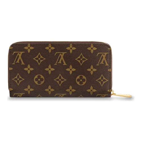 LOUIS VUITTON Zippy Кожа Кошелек Женский Балетный Розовый