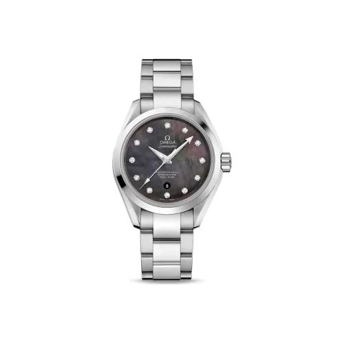 OMEGA Автоматический Механический Movement Женские AQUA TERRA 150 метров Часы Серые