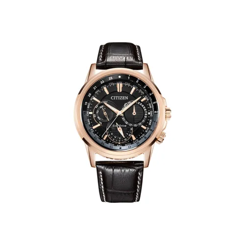 CITIZEN Ecology Drive Collection Светильник Кварцевый механизм Естественная кожа Ремешок Часы