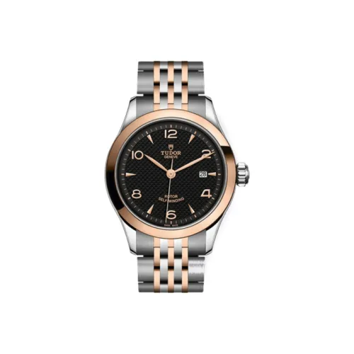 TUDOR 1926 Collection Механический механизм Женские часы 28 мм Черный циферблат Корпус из нержавеющей стали Ремешок из нержавеющей стали