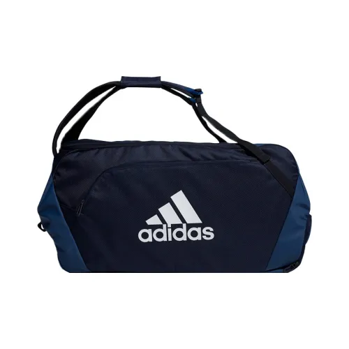 Adidas Полиэстер Рюкзак Унисекс Чисто Черный Темно-Синий