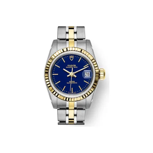 TUDOR Автоматический Механический Движение Женские Часы Prince and Princess Collection 25 мм Синие